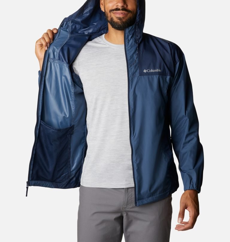 Jacheta Columbia Flash Challenger Windbreaker Barbati Bleumarin | IAS7Q018Z