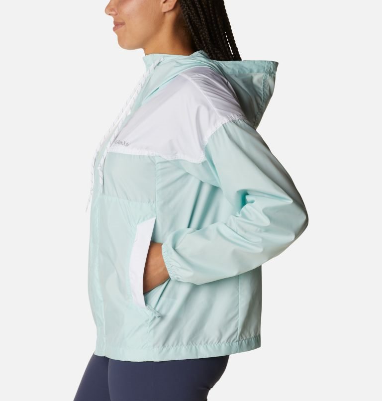 Jacheta Columbia Flash Challenger Windbreaker Dama Turcoaz | JI190M7SA