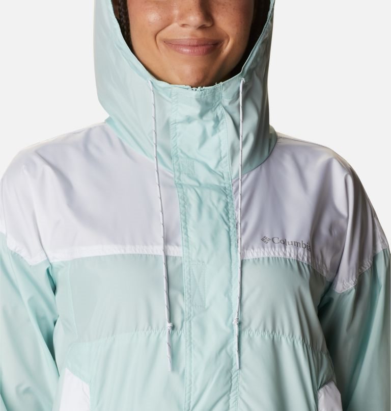 Jacheta Columbia Flash Challenger Windbreaker Dama Turcoaz | JI190M7SA