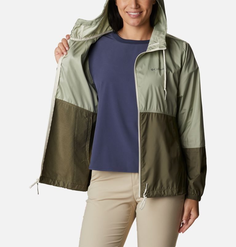 Jacheta Columbia Flash Forward Windbreaker Dama Masline Verzi | AZQS8017M