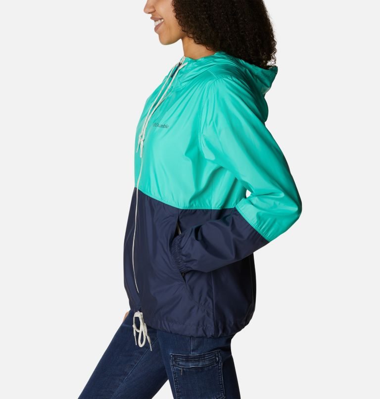 Jacheta Columbia Flash Forward Windbreaker Dama Turcoaz Bleumarin | HEMZ9QS7A