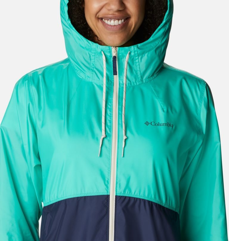 Jacheta Columbia Flash Forward Windbreaker Dama Turcoaz Bleumarin | HEMZ9QS7A