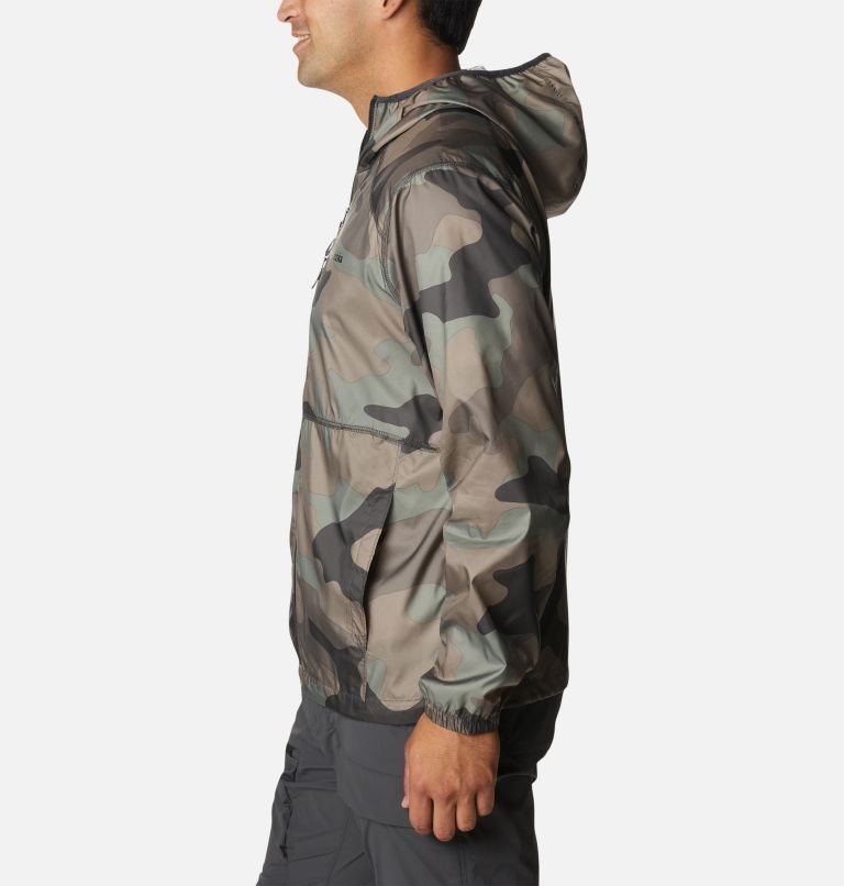 Jacheta Columbia Flash Forward Windbreaker Print Barbati Camuflaj | JE0Q8M9S7