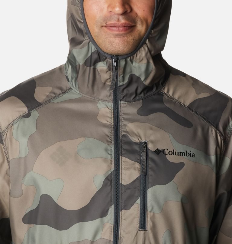 Jacheta Columbia Flash Forward Windbreaker Print Barbati Camuflaj | JE0Q8M9S7