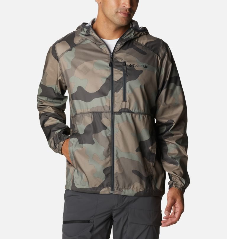 Jacheta Columbia Flash Forward Windbreaker Print Barbati Camuflaj | JE0Q8M9S7