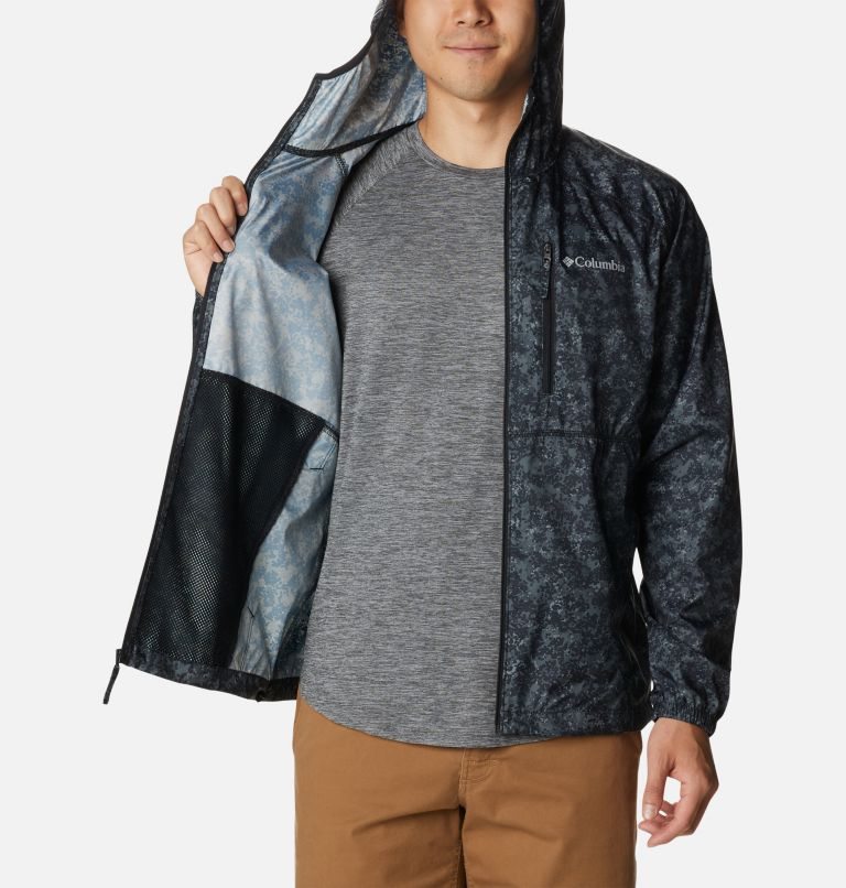 Jacheta Columbia Flash Forward Windbreaker Print Barbati Negrii | JY1SMZ790