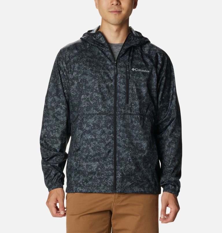 Jacheta Columbia Flash Forward Windbreaker Print Barbati Negrii | JY1SMZ790