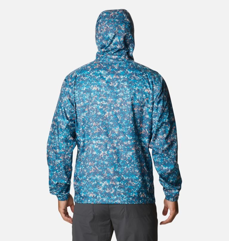 Jacheta Columbia Flash Forward Windbreaker Print Barbati Albastri | KN7089M1Z