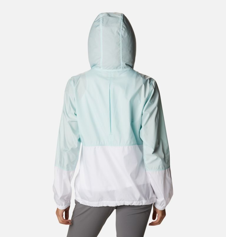 Jacheta Columbia Flash Forward Windbreaker Dama Turcoaz Albi | NI1Q078MA