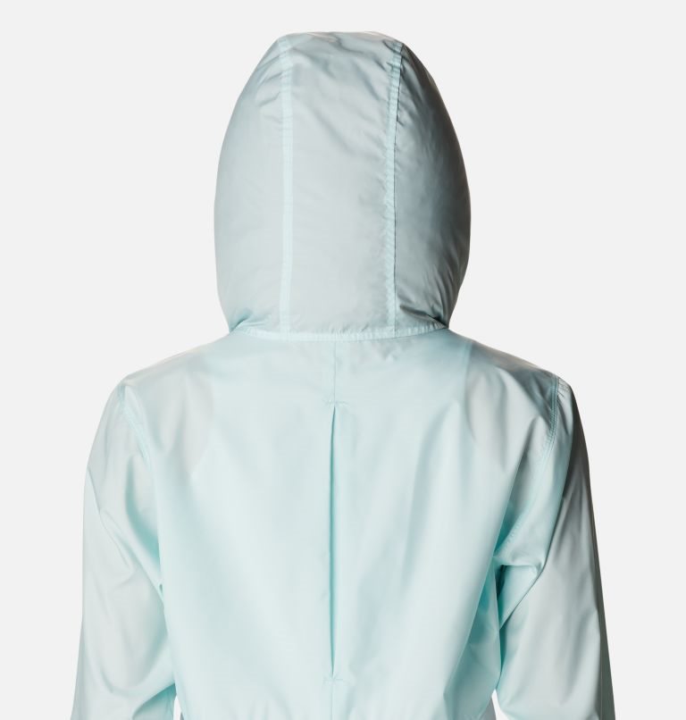 Jacheta Columbia Flash Forward Windbreaker Dama Turcoaz Albi | NI1Q078MA