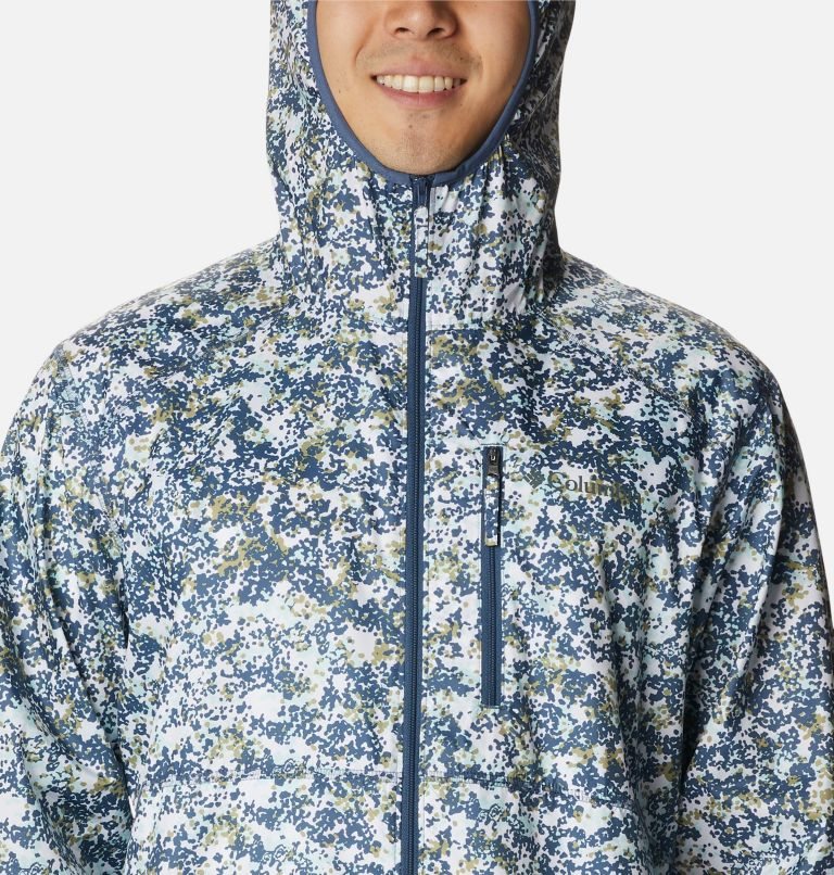 Jacheta Columbia Flash Forward Windbreaker Print Barbati Albastri | SIAZ9S17Q