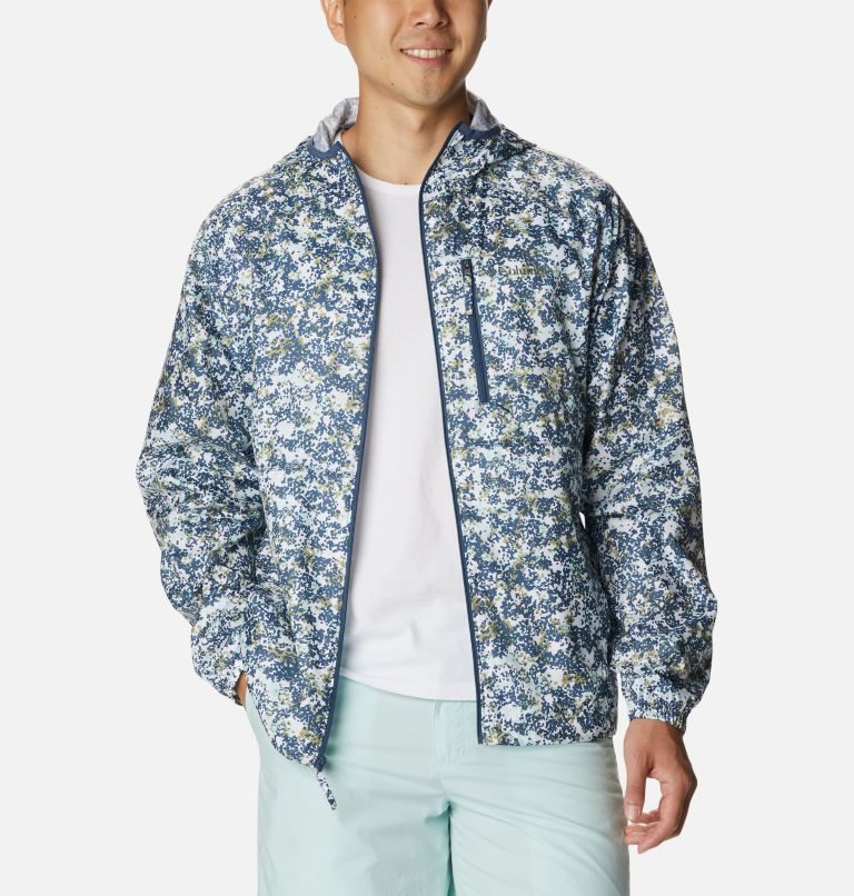 Jacheta Columbia Flash Forward Windbreaker Print Barbati Albastri | SIAZ9S17Q