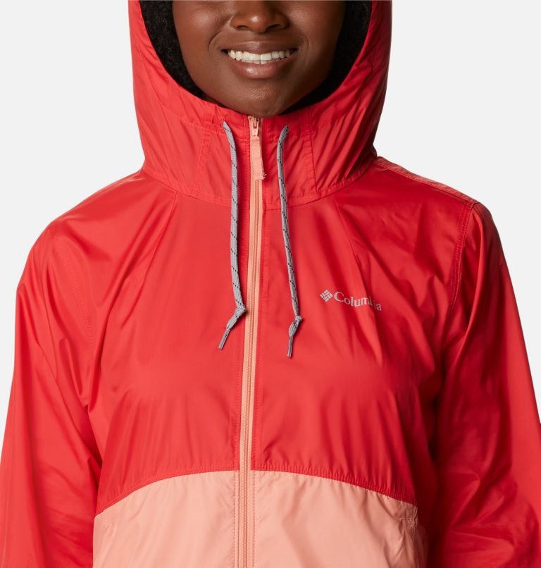 Jacheta Columbia Flash Forward Windbreaker Dama Rosii Corai | US9M1SZQ7