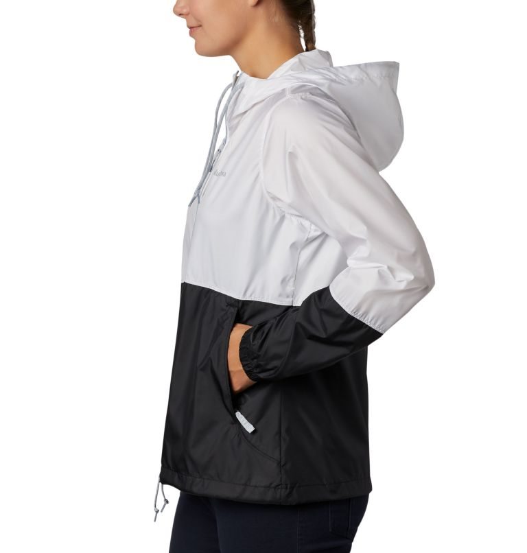 Jacheta Columbia Flash Forward Windbreaker Dama Albi Negrii | WR08ZAM91