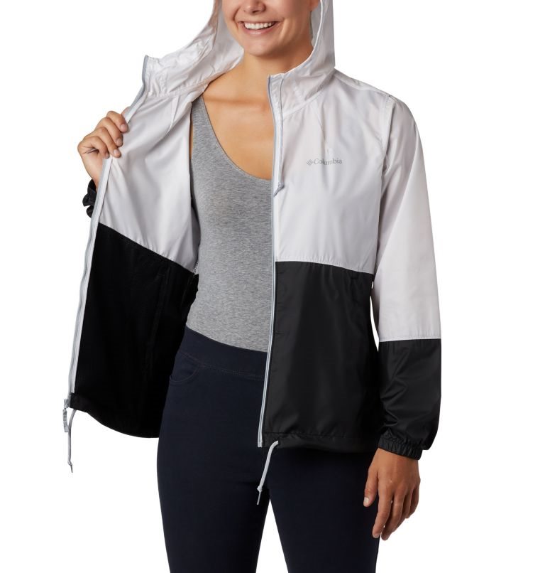 Jacheta Columbia Flash Forward Windbreaker Dama Albi Negrii | WR08ZAM91