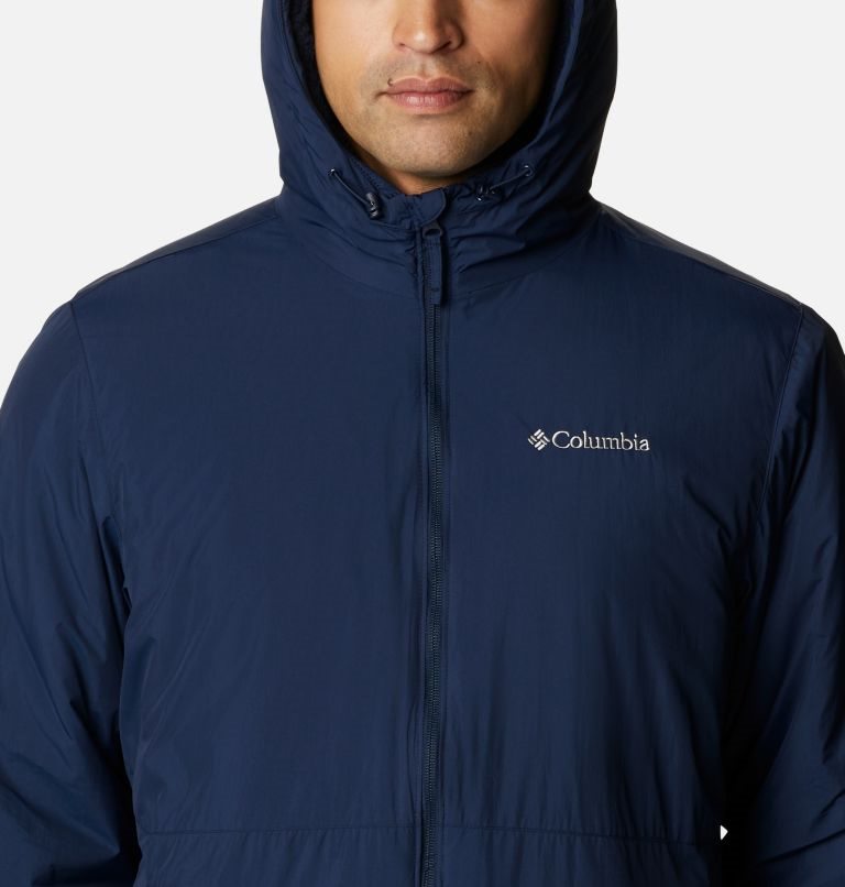 Jacheta Columbia Grand Wall Sherpa Barbati Bleumarin | NK07MQSAZ