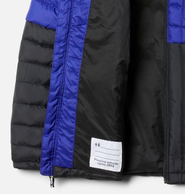 Jacheta Columbia Humphrey Hills Puffer Copii Bleumarin Negrii | DJS019ZM8