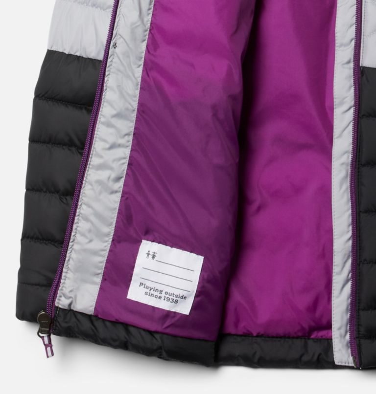 Jacheta Columbia Humphrey Hills Puffer Copii Gri Deschis Negrii | LHQ10798Z