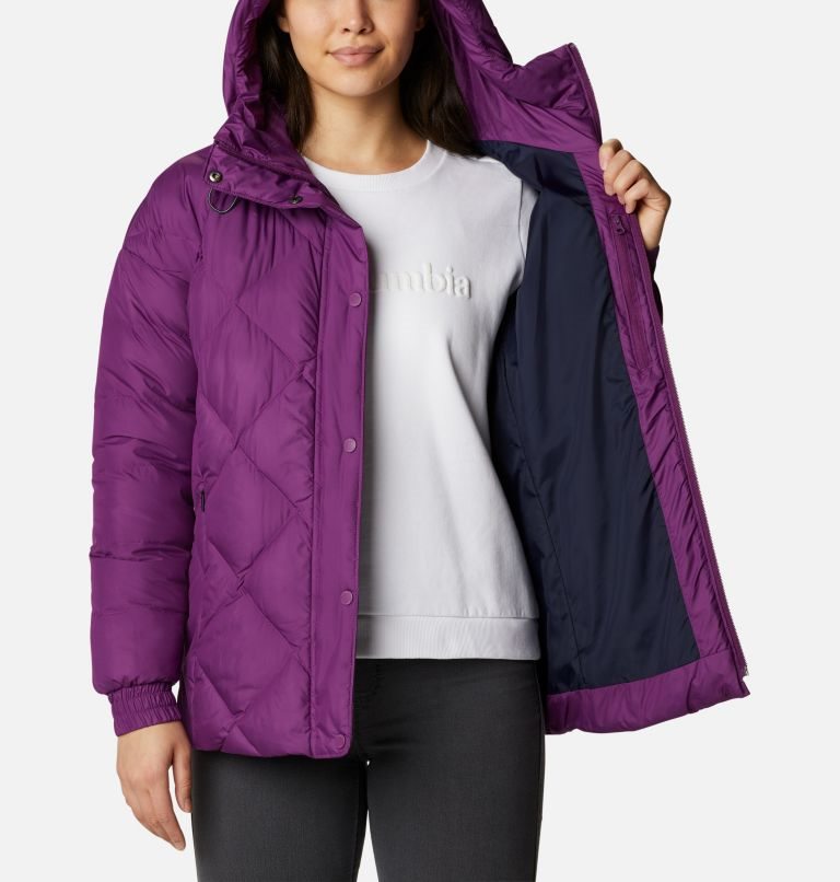 Jacheta Columbia Icy Heights Belted Dama Violet | OSM70Z1Q8