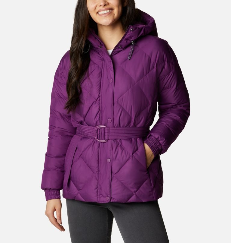 Jacheta Columbia Icy Heights Belted Dama Violet | OSM70Z1Q8