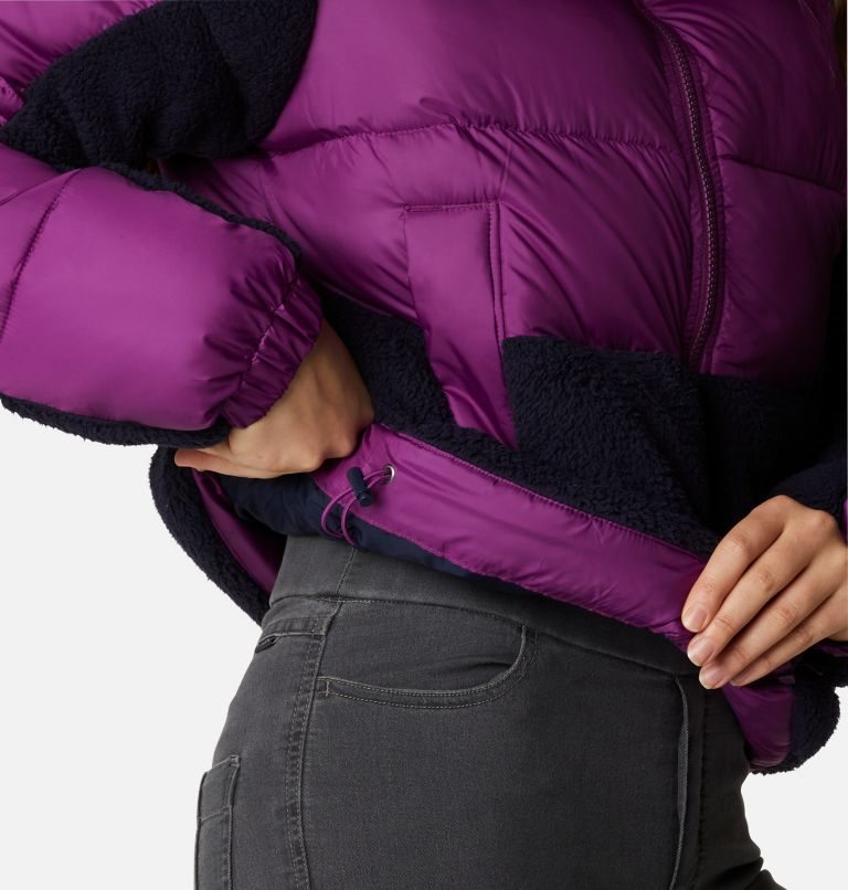 Jacheta Columbia Leadbetter Point Sherpa Hibrid Dama Violet | KFAQ7098M