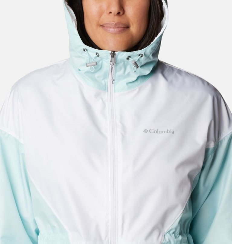 Jacheta Columbia Lime Rock Hill Windbreaker Dama Verde Menta Albi | TRZMA08S1