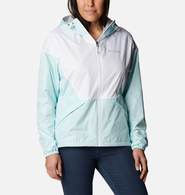 Jacheta Columbia Lime Rock Hill Windbreaker Dama Verde Menta Albi | TRZMA08S1