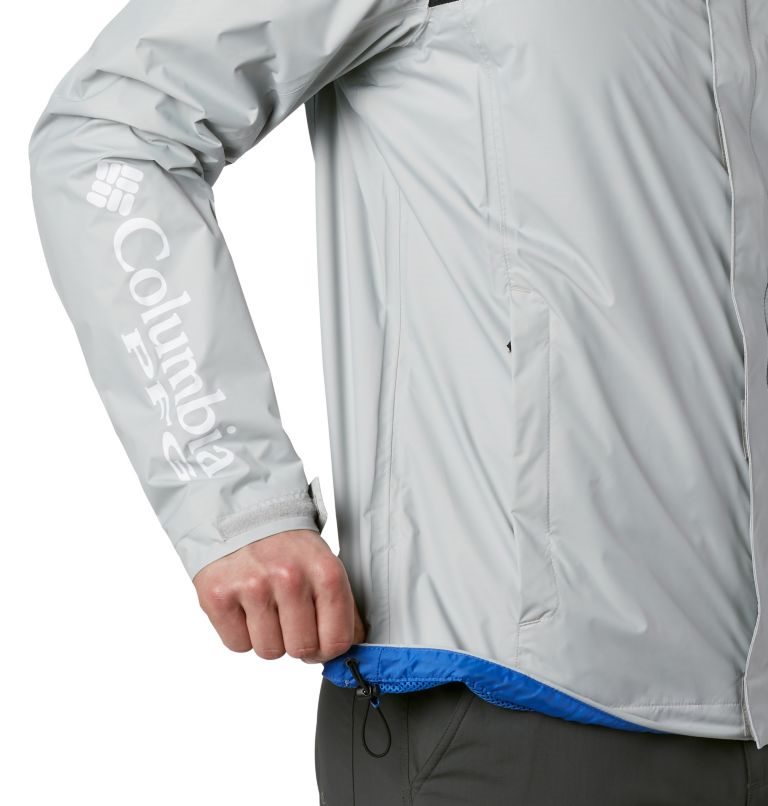 Jacheta Columbia PFG Storm Barbati Gri Deschis | DG189M7QZ