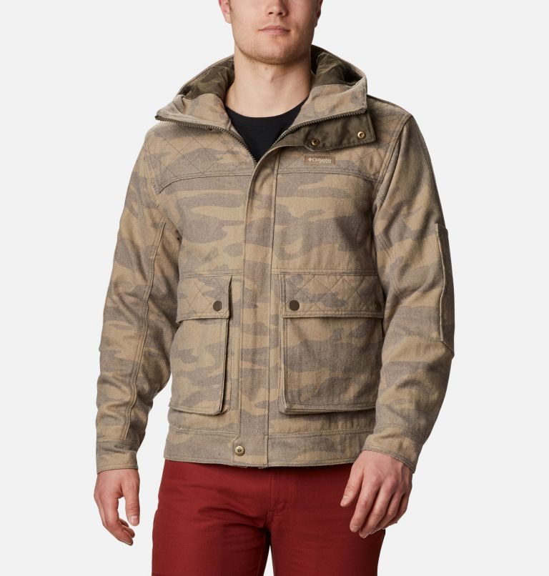 Jacheta Columbia PHG Gallatin Wool Barbati Camuflaj | ETA9Z7S1M