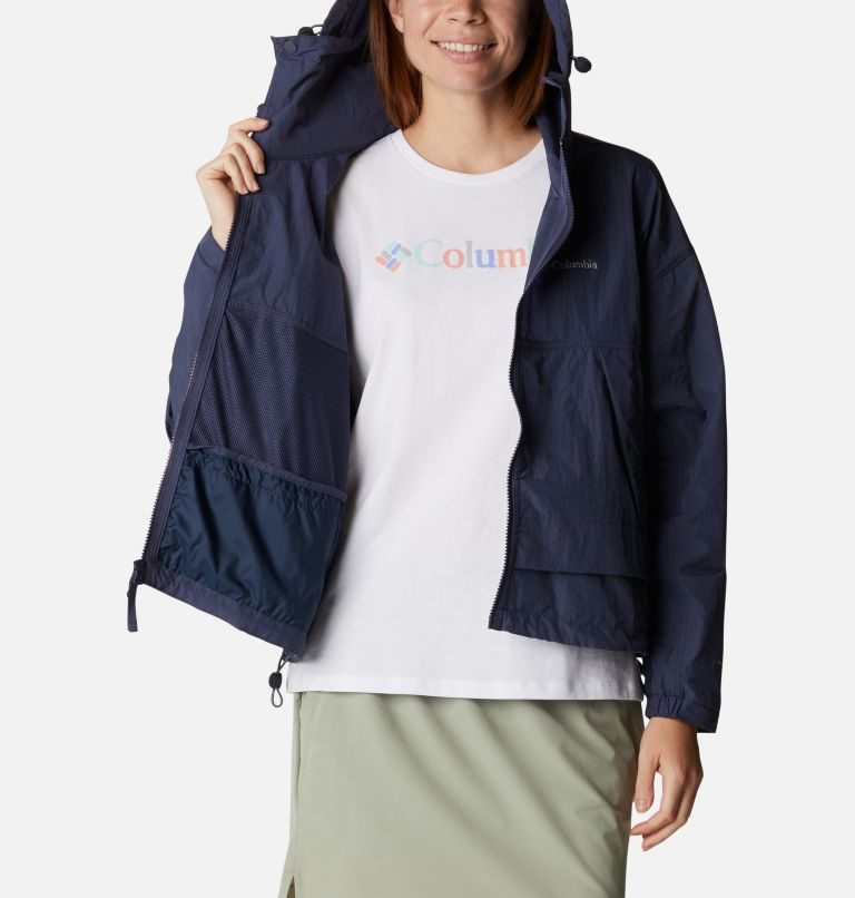 Jacheta Columbia Paracutie Windbreaker Dama Bleumarin | UO1M9Q780