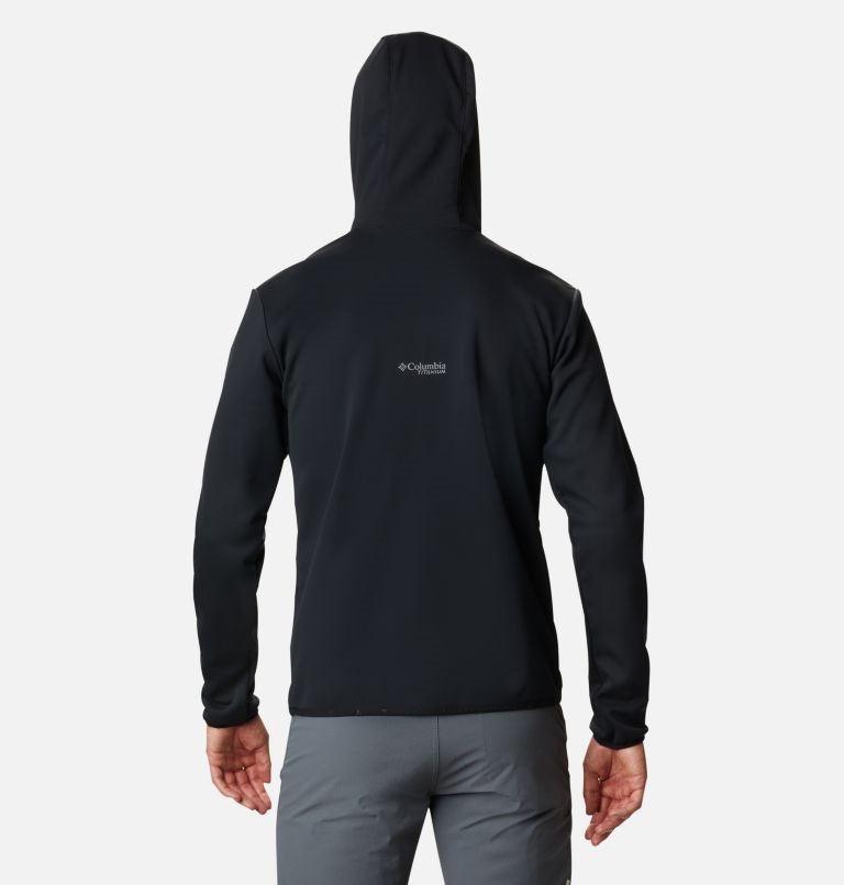 Jacheta Columbia Peak Pursuit Tech Hoodie Barbati Negrii | PD8MSQ9Z7