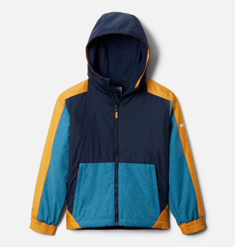 Jacheta Columbia Point Park Captusite Windbreaker Copii Bleumarin Turcoaz Mango | JVZ71SQ8M