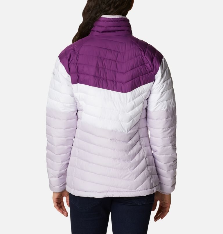 Jacheta Columbia Powder Lite Blocked Dama Violet | NQQ98SZ7M