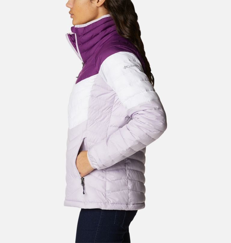 Jacheta Columbia Powder Lite Blocked Dama Violet | NQQ98SZ7M