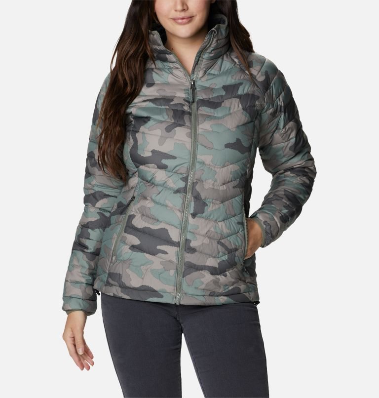 Jacheta Columbia Powder Lite Dama Camuflaj | WT0SZA97M