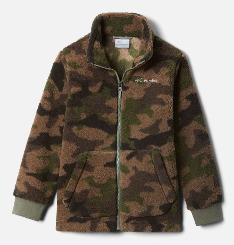 Jacheta Columbia Rugged Ridge II Full Zip Sherpa Copii Camuflaj | IAZS18QA7