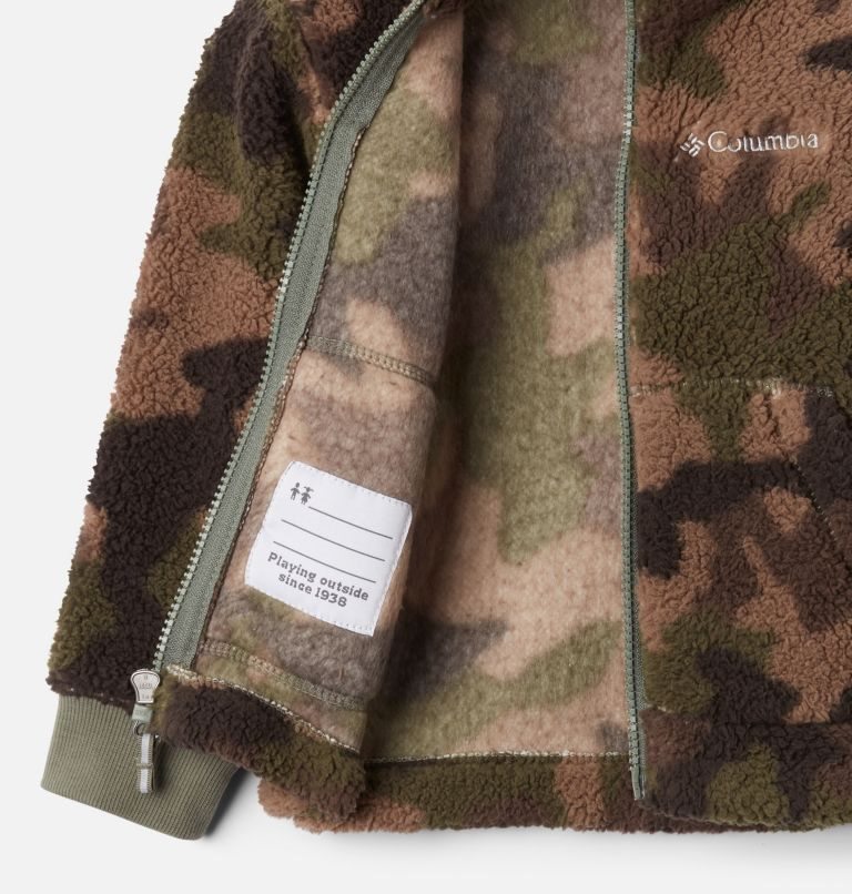 Jacheta Columbia Rugged Ridge II Full Zip Sherpa Copii Camuflaj | PRS970M8Z