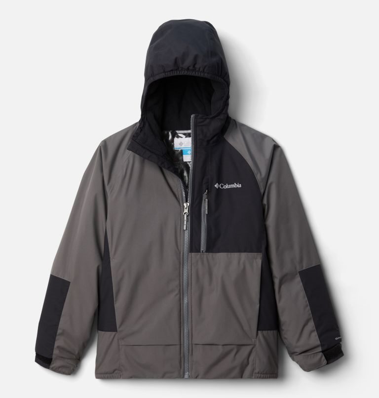 Jacheta Columbia Snow Problem Copii Gri Negrii | RQSZ89A7M