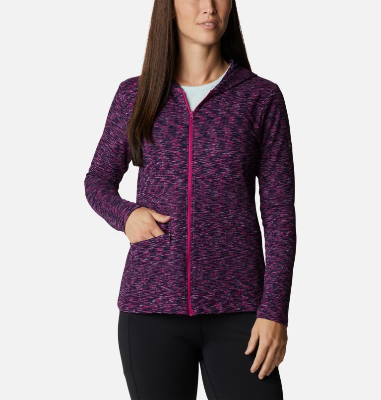 Jacheta Columbia Stanley Park Full Zip Dama Fucsie | XOS9QZ0A8