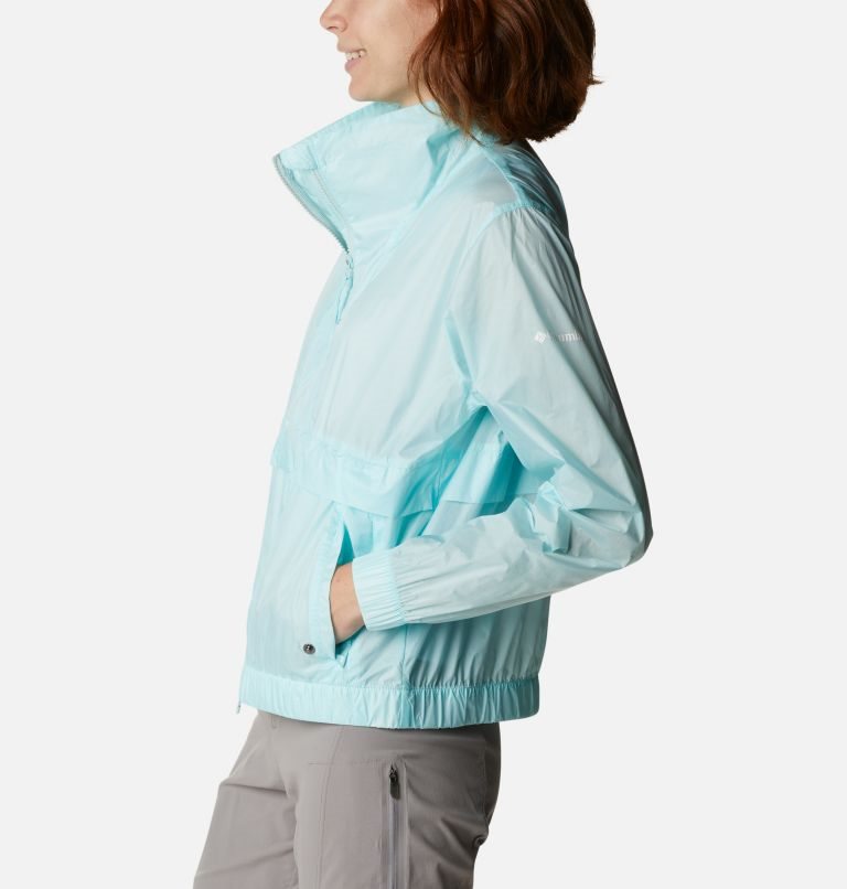 Jacheta Columbia Sunny City Windbreaker Dama Turcoaz | DS97ZQ1AM