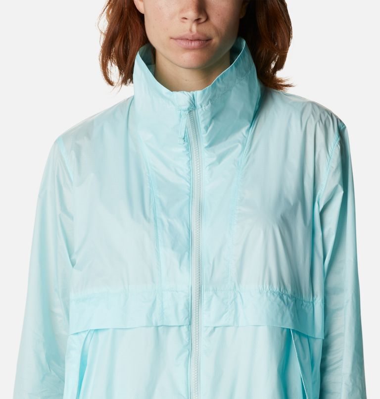 Jacheta Columbia Sunny City Windbreaker Dama Turcoaz | DS97ZQ1AM