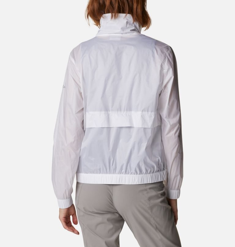 Jacheta Columbia Sunny City Windbreaker Dama Albi | HDQ8SM0Z7