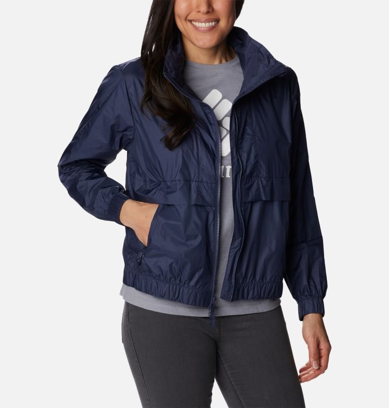 Jacheta Columbia Sunny City Windbreaker Dama Bleumarin | NV917ZS08