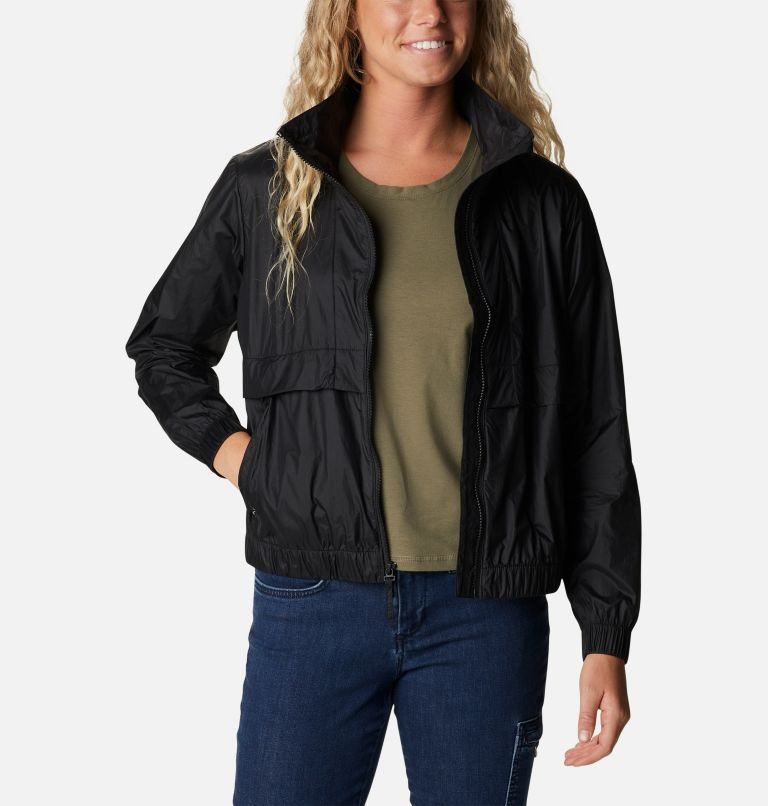 Jacheta Columbia Sunny City Windbreaker Dama Negrii | PGZSA8019