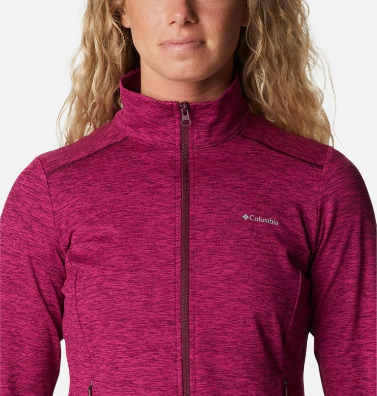 Jacheta Columbia Weekend Adventure Full Zip Dama Fucsie | AYQM70A18