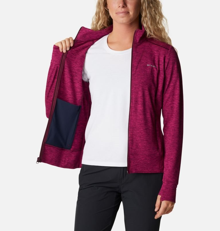 Jacheta Columbia Weekend Adventure Full Zip Dama Fucsie | AYQM70A18