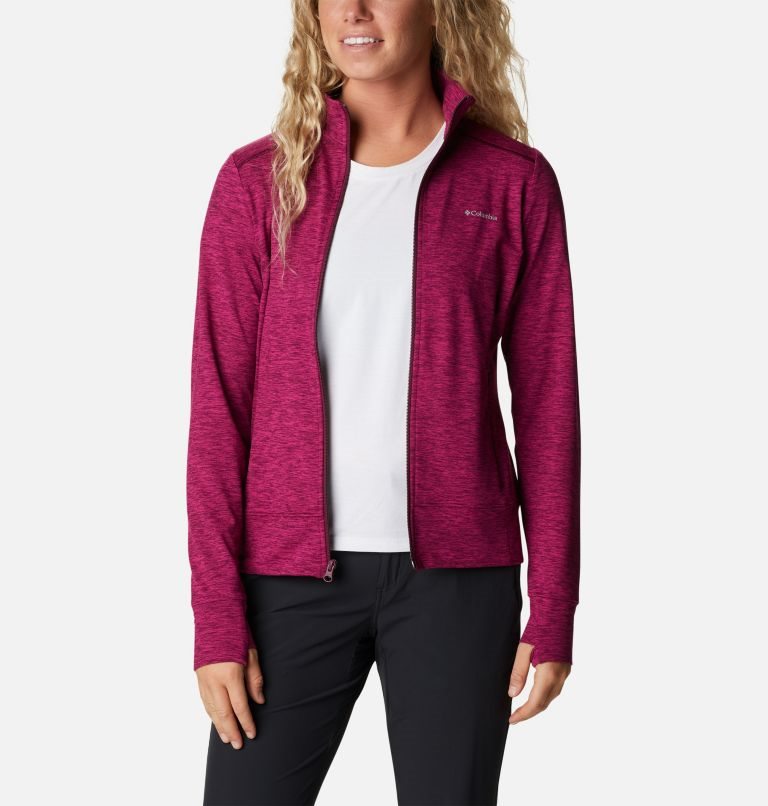 Jacheta Columbia Weekend Adventure Full Zip Dama Fucsie | AYQM70A18