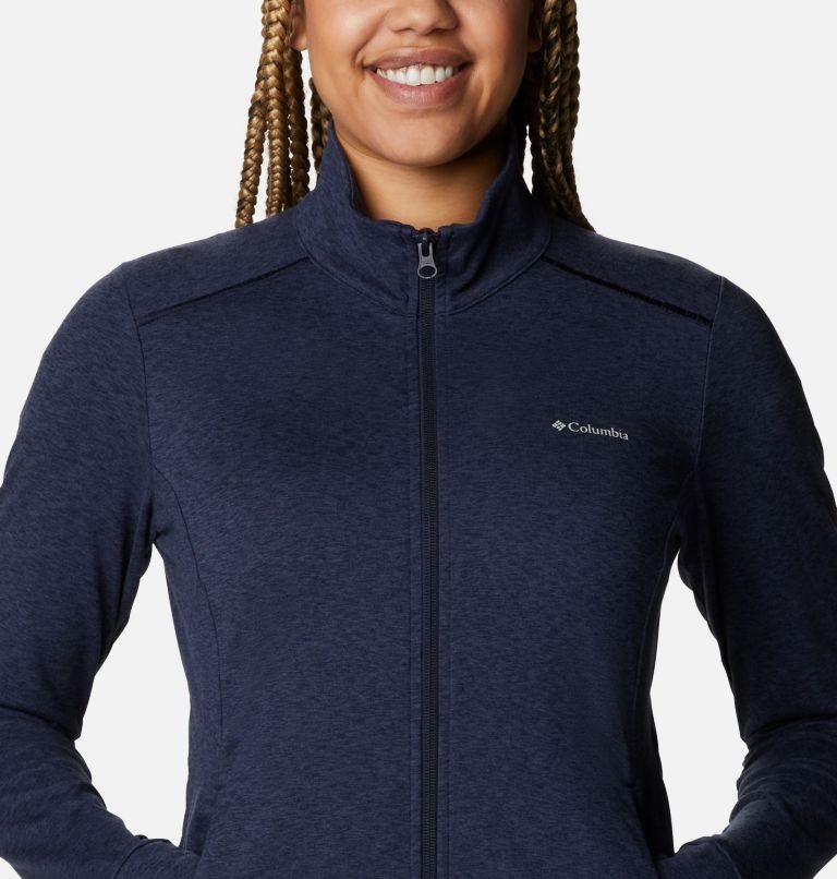 Jacheta Columbia Weekend Adventure Full Zip Dama Bleumarin | JW0SZ8M71