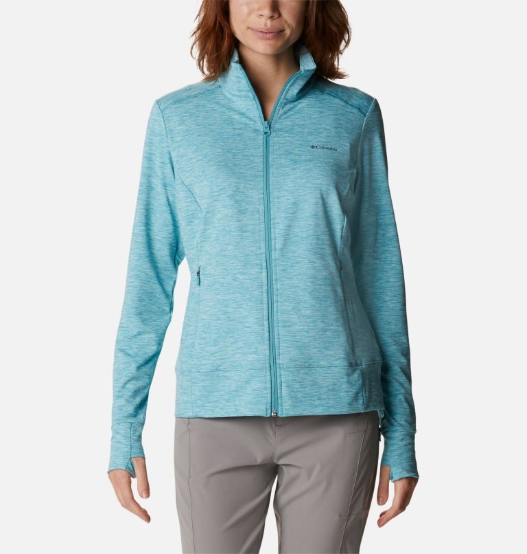 Jacheta Columbia Weekend Adventure Full Zip Dama Turcoaz | QO8Z9SAQ0