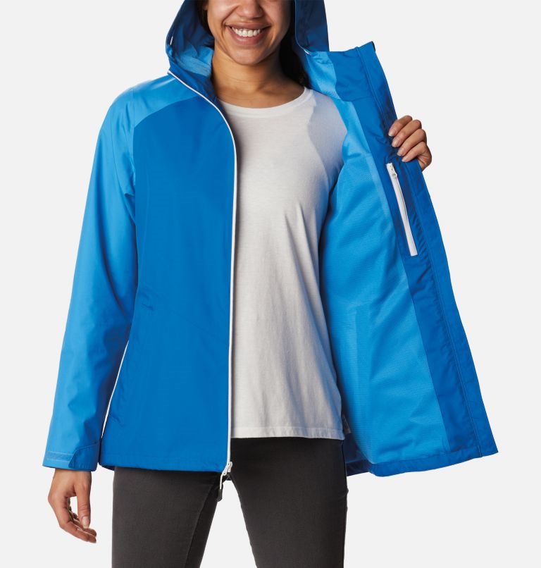 Jachete De Ploaie Columbia GirlTrek Inner Limits Dama Albastri | PQS79ZQ81